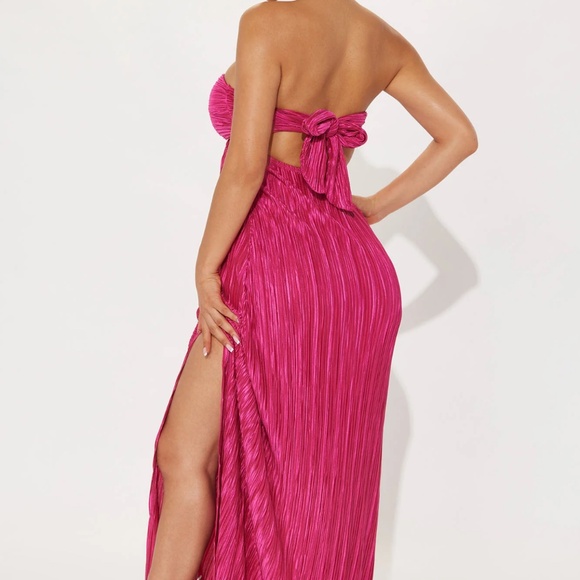 Fuchsia Maxi Dress - Picture 3 of 3